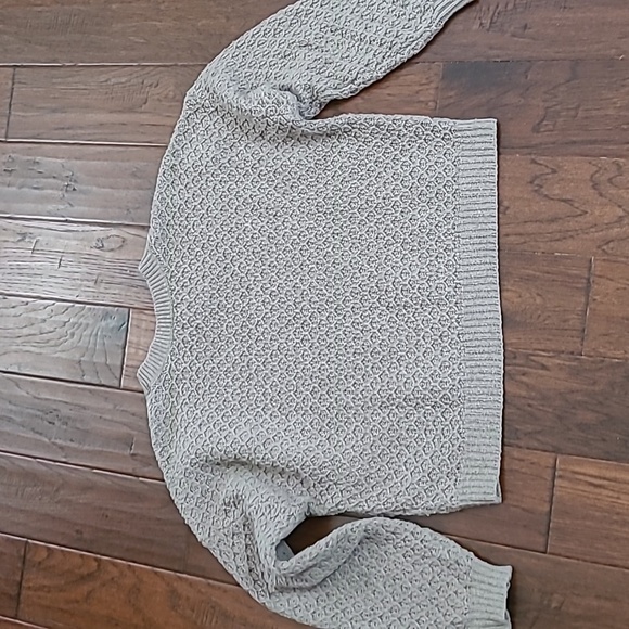 Hollister Taupe Textured Knit Sweater size XL - Picture 2 of 8